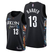 Barclays center 620 atlantic avenue brooklyn, ny 11217. James Harden Brooklyn Nets 2020 21 City Honor Basquiat Jersey Black