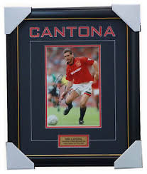 Cantona liverpool eric united manchester fa cup mirror final 1996 goal after suits scores knew beat soon. Premiership Players Clubs Framed Eric Cantona Signed Manchester United Photo Knee Down Celebration Black Sports Memorabilia Sloopy In