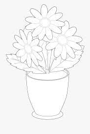 Coloring pagesflowers luxury cool vases flower vase coloring page pages flowers in a top i 0d via. Vase Clipart Beautiful Vase Flower Vase With Flowers Drawing Free Transparent Clipart Clipartkey