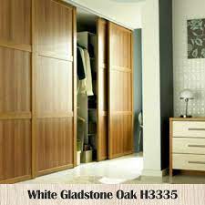2 Shaker Sliding Wardrobe Doors Made From Egger Tobacco Gladstone Oak H3325 Up To 1550mm Wide Facebook