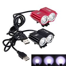 Waterproof Usb Bike Light 8000lm 2 X T6 Led Front Bicycle Headlight Dual Lamps For Cycling Mbrouka