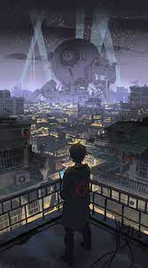 Pin By Skull On Concept Designs Background Art Anime City Cyberpunk Art Futuristic Art