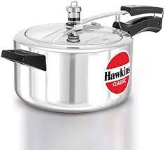 This small pressure cooker from hawkins is a great item for cooking small amounts of food for one to two people. Amazon Com Hawkins Classic Aluminum Pressure Cooker 4 Litre Kitchen Dining