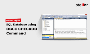 How To Repair Sql Database Using Dbcc Checkdb Command