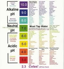 alkalize your body this chart shows what foods work to help