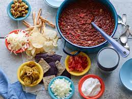 Indian Summer Turkey Chili Recipe Chili Recipe Turkey Food Network Recipes Turkey Chili