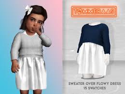 If you buy through links on this page, we may. Sweater Over Flowy Dress The Sims 4 Download Simsdomination