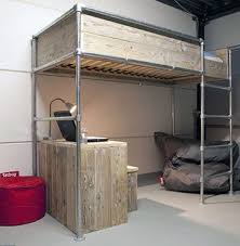 40 Diy Loft Bed Ideas Built With Industrial Pipe Simplified Building