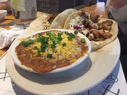 Start studying cabo fish taco menu. The Blackened Grouper Tacos With Modelo Refried Beans Picture Of Cabo Fish Taco Blacksburg Tripadvisor