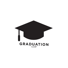 قالب تصميم جرافيك التخرج graduation hat graduation cap graduation logo
