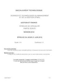 Created by باك حره pc/svt 3 years ago. Sujet Histoire Geo Bac 2018 Stmg Nouvelles Histoire