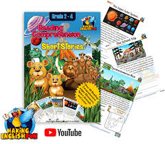 2nd year all and complete notes for english has been given above. 80 Reading Comprehension Short Stories Grade 2 4 Workbook Making English Fun