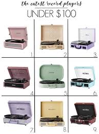 Download vintage record retro aesthetic wallpaper for your desktop, mobile phone and table. The Cutest Record Players Under 100 At Home With Ashley