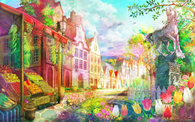 Use a mind map like the one below to organize and categorize data you've gathered. Anime Market Scene Draw And Paint Wallpapers And Images Desktop Nexus Groups