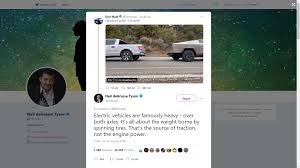 © 2021 neil degrasse tyson Neil Degrasse Tyson And Elon Musk Discuss Cybertruck S Tug Of War