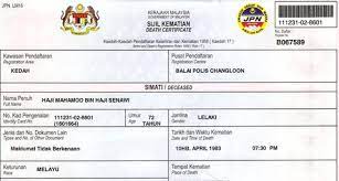 All malaysian citizens and permanent residents 12 years old or above the current format of the malaysian identity card number, introduced in 1990, features 12 digits. Mykad Malaysia Today