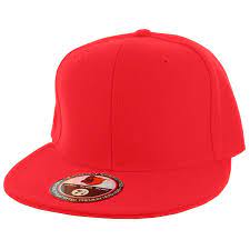 Plain Colors Flat Bill Visor Fitted Hat Baseball Cap 25 Colors 9 Sizes Red C511w4nmr8l Fitted Hats Baseball Hats Baseball Cap