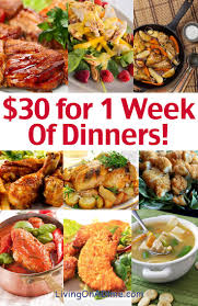 Even in the spring, we might still want to eat foods that warm us up. Cheap Dinner Ideas 30 For 1 Week Of Family Dinners