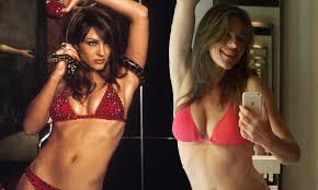 Home filmstars female elizabeth hurley height, weight, age, body statistics. Age Defying Elizabeth Hurley Looks Phenomenal In A Red Bikini 16 Years After Slipping Into One For Bedazzled Daily Mail Online