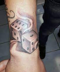 75 Dice Tattoos For Men The Gambler S Paradise Of Life Dice Tattoo Tattoos For Guys Dice Tattoo Design