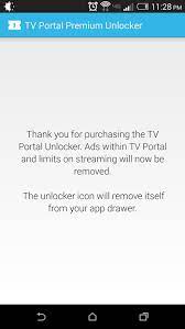 To unlock episodes of your favorite fox shows and stream primetime shows, news and sports live, click here to find service in your area. Download Tv Portal Premium Unlocker For Android Tv Portal Premium Unlocker Apk Appvn Android