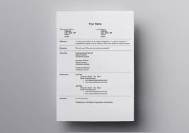 10 Free Openoffice Resume Templates Also For Libreoffice