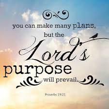 Faithful In Christ — Proverbs 19:21 (NLT) You can make many plans, but...