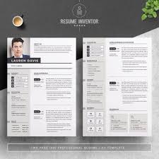 Professional Resume Template For Word Apple Pages Cv Resume Cover Letter 2 Pages Curriculum Vitae Instant Download Resume Resume Template Professional Professional Resume Cover Letter For Resume