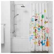 Botaren Shower Curtain Tension Rod White 47 79 Ikea Shower Curtain Rods Curtain Rods Cool Shower Curtains