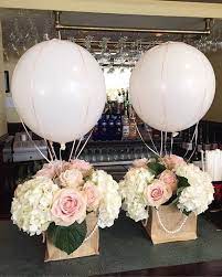 So why not liven up your baby shower in singapore with our assortment of balloons? Hot Air Balloons Nets 16 17 Balloons Bridal Etsy Hot Air Balloon Centerpieces Balloon Centerpieces Hot Air Balloon Baby Shower