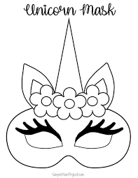 Unicorn masker mooi inspiratie : 24 Unicorn Mask Ideas In 2021 Unicorn Mask Unicorn Printables Unicorn Craft