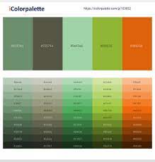 The hex codes can be found underneath each of the color swatches. 2 Latest Color Schemes With Finch And Moss Green Color Tone Combinations 2021 Icolorpalette