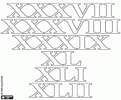 Además del lápiz, para dibujar un mandala como en el vídeo necesitarás un compás, escuadra y cartabón, aunque también puedes hacerlo con un compás y una. Juegos De Numeros Romanos Para Colorear Imprimir Y Pintar 2