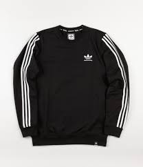 Adidas Clima 2 0 Crewneck Sweatshirt Black Streetwear Jackets Adidas Outfit Mens Fashion Casual Wear