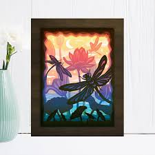 Download Butterfly Jar Lightbox Svg Cricut Files Bird Flower Stars Shadowbox Fireflies Shadow Box 3d Layered Light Box Art Paper Cutting Template Clip Art Art Collectibles Vadel Com