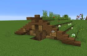Small Norse House Design Minecraft Batiments Minecraft Creations Minecraft Idees Minecraft