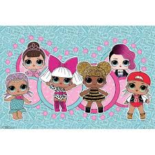 L O L Surprise Poster Group 193 Papier Peint Hello Kitty Poupees Lol Multicolore