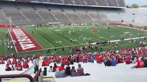Camp Randall Stadium Section W Home Of Wisconsin Badgers
