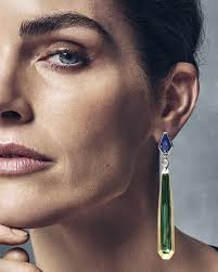 Check out this video where ADAM NEELEY shows several of his jewelry pieces  to ALEX ROMERO from BERGDORF'S... 👌🏻🤩 Pic 1: Olympia cuff with Santa  Maria aquamarine in Spectra Gold. Pic 2: