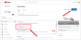 You can click on the link time to confirm whether or not the video starts at that point. How To Add Youtube Timestamp Links In Video Description