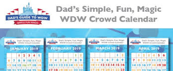 Subscribe to get access to historical crowd estimates. Best Disney World Crowd Calendars For 2020 Disney Calendar
