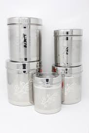 Built ny stainless steel utensil set. Premium Stainless Steel Kitchen Storage Container Rs 2795 Set Id 15694743297