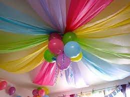 Decoracao Com Baloes No Teto Party Decorations Birthday Parties Crafts