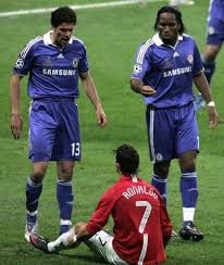 Michael Ballack Cristiano Ronaldo Didier Drogba