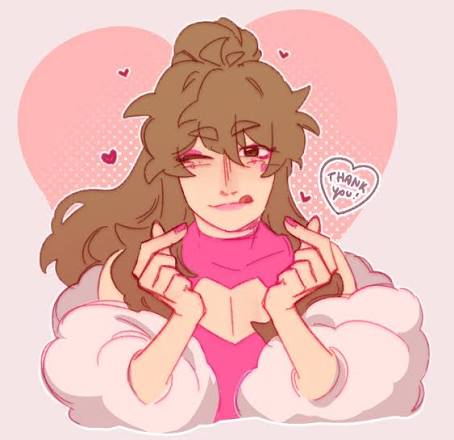Ariana Griande doing heart hands while sticking out her tongue, thanking everyone for listening