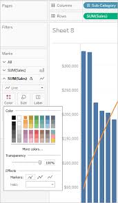 Create A Pareto Chart Tableau