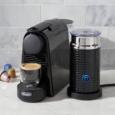Nespresso By De Longhi Essenza Mini Black Espresso Maker Bundle Crate And Barrel In 2020 Best Espresso Machine Nespresso Espresso