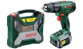It combines precision, endurance and power thanks to its ergonomic design and 18 v li battery, which is compatible with other tools from the 18 v. Buy Bosch Psb1800 Cordless Hammer Drill 70 Pce Drill Set 18v Drills Argos