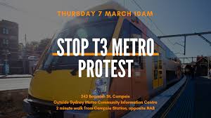From may 1982 until july 1995, a weighbridge existed on the westbound track between canterbury and campsie stations. Stop T3 Metro Protest Restore Inner West Line
