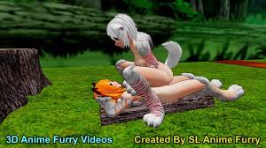 White Anime Dog Girl Riding Outdoors Sex in the Forest watch online